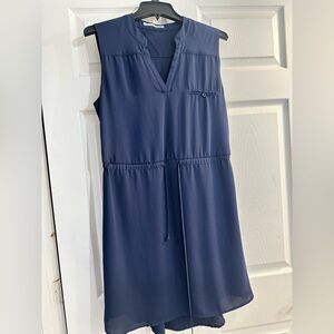 Maurices Navy Blue V-Neck Dress